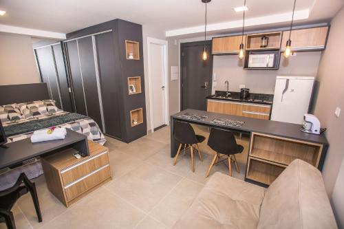 Apartamento Studio Andar Alto E Face Norte - All1611