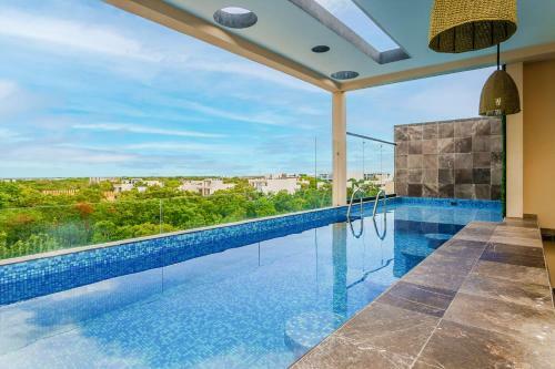 Apartamento New Chic Studio Space With Jungle Roof Pool & Lounge