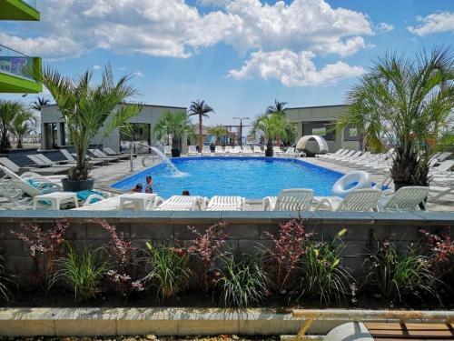 Apartamento Paradise Sea View 2bd Apt Spa N Pools Alezzi Beach Resort