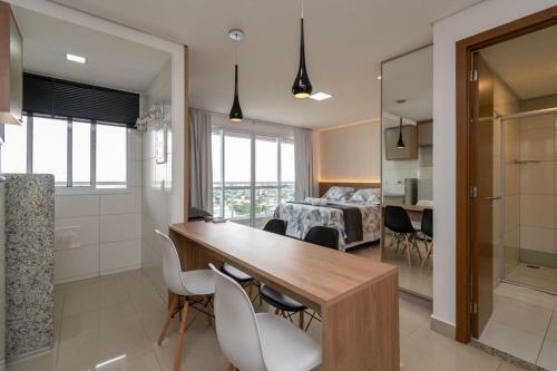 Apartamento #th1906# Studio Amplo E Decorado No Setor Bueno