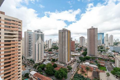 Apartamento Th2107 Flat Moderno E Aconchegante, Setor Bueno - Perfeito E Bem Decorado