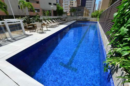 Apartamento Flat My Way Aboli��o Vista Mar