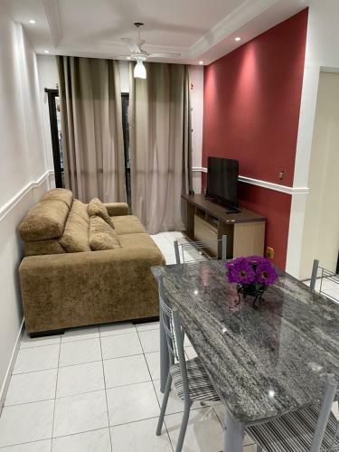 Confort�vel Apartamento 1 Dorm Com Piscina E Lazer
