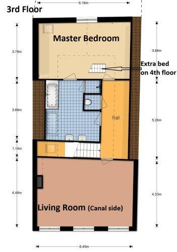 Large Historical Apartment & Canal Terrace