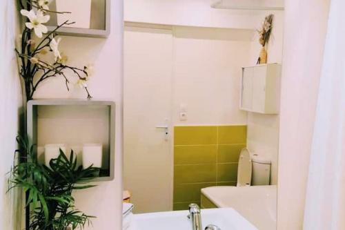 Apartamento Appartement Rouge Avec Jardin