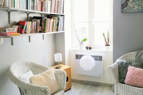 Apartamento Appartement Rouge Avec Jardin