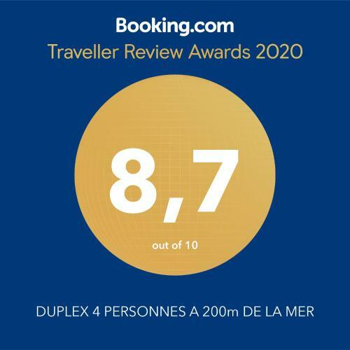 Apartamento Duplex 4 Personnes A 200m de La Mer