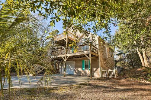 Bright Emerald Isle Getaway Less Than 1 Mi To Beaches