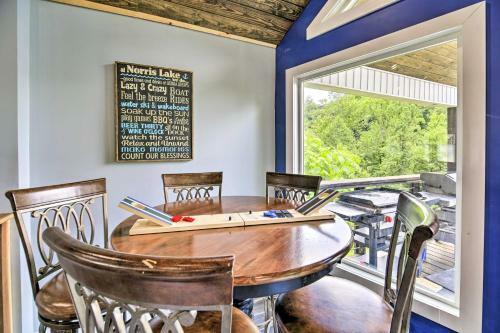 Luxe Lake Norris Home With Private Dock And Grill