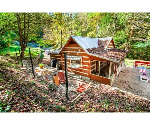 Beary Relaxing Cabin - Romantic With Outdoor Patio