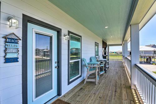 Bolivar Peninsula Beach House, Steps To Coast