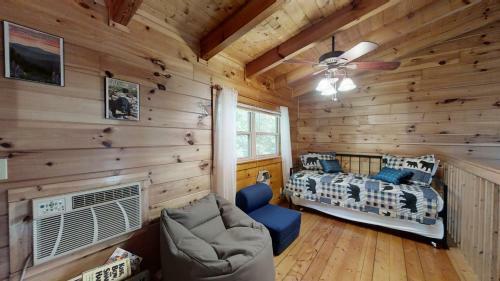 Yellow Cabin On The River Cabin