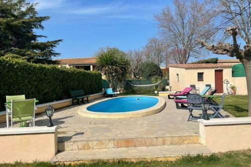 Rez-de-chauss�e Privatif - Alpilles - Piscine
