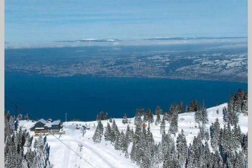 Apartamento Duplex En Station Vue Sur Lac Leman