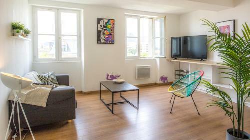 Apartamento Studio Avec Vue - Centre Ville - Pop- Wifi- Anatole