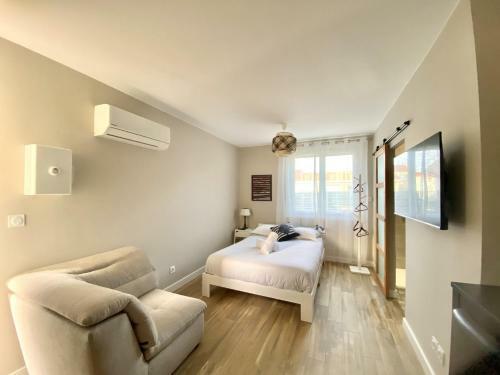 Apartamento Le Catalan & L'occitan - Studios Avec Parking Et Climatisation