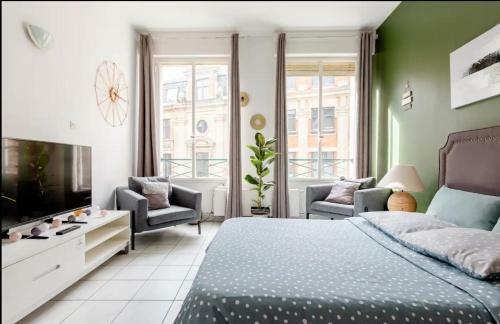 Apartamento T3 Chic, 60m2, 2 Chambres, Hypercentre