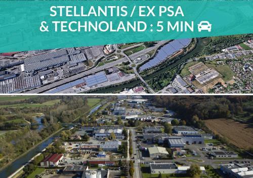 Apartamento Bed & Work - Free Wifi - Proche Stellantis / Psa