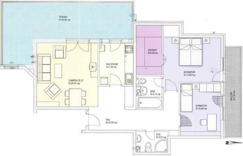Apartamento Mountain View Rooftop