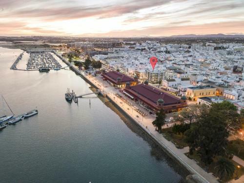 Rooftop Olh�o-algarve Apartamento Com Terra�o Vista Mar