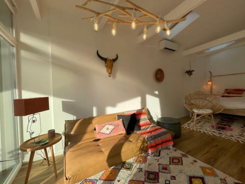 Apartamento Grand Studio Avec Terrasse, Wifi, Netflix Et V�los