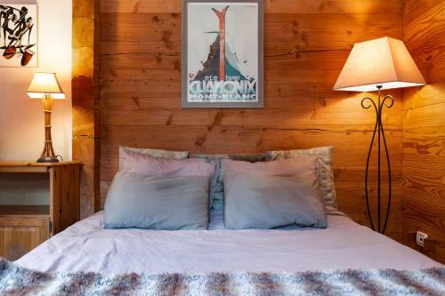 Chalet In The Woods With Mont Blanc View + Fireplace
