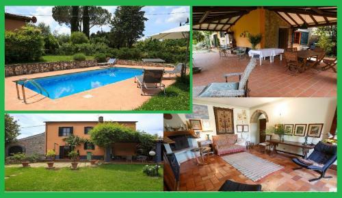 Villa Con Veranda Piscina Giardino In Maremma
