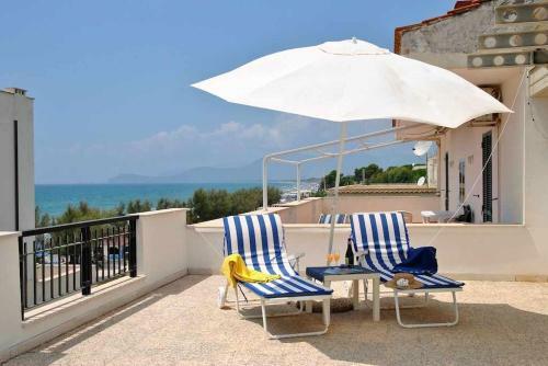 Attico Blu Monolocale Con Terrazza A 50 Mt Dal Mare