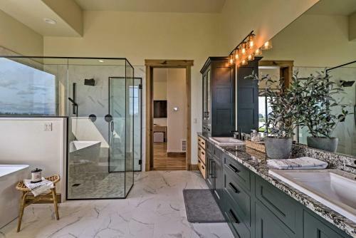 Luxe Rosewater Ski Home 30 Mi To Glacier Np!