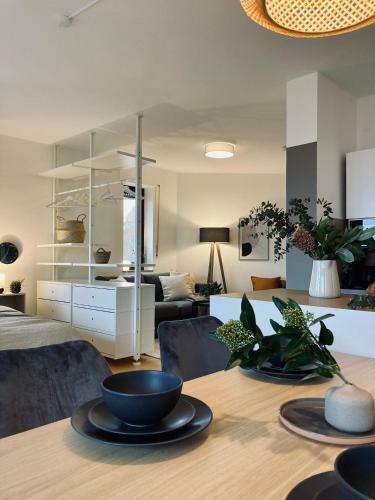 Schickes, Stilvolles Und Helles Apartment In M�nster