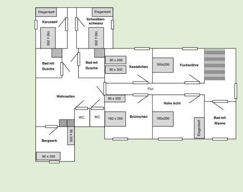 Ferienhaus Backesgarten F�r 22 Personen