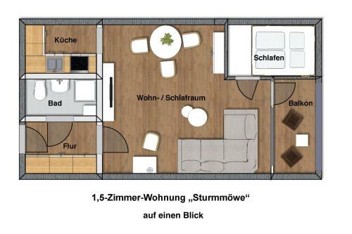 Apartamento Whg Sturmm�we - Haus Nordlichter