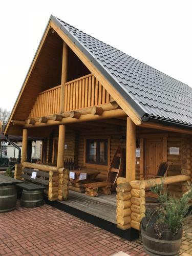 Wellness H�tte Am Zwenkauer See Bei Leipzig