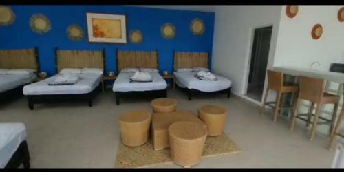Hostal Villa Ricarda En Costa Esmeralda A Pie De Playa