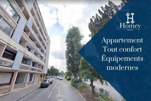 Apartamento Homey Infinity New/centre/proche Gen�ve