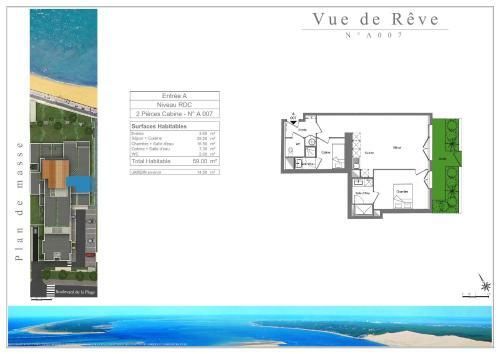 Apartamento Residence Vue De Reve - 1 Ere Ligne De Plage