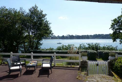 Villa Golfe Du Morbihan - Maison Vue Exceptionnelle Sur Ile Aux Moines