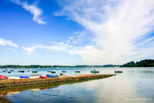 Villa Golfe Du Morbihan - Maison Vue Exceptionnelle Sur Ile Aux Moines