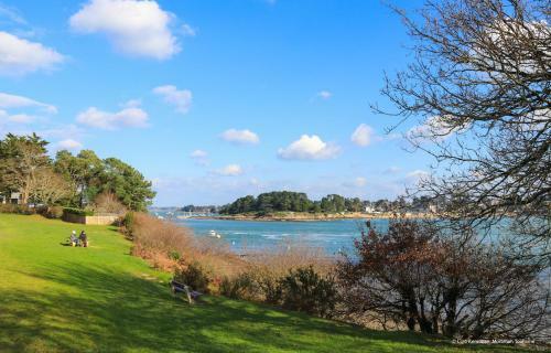 Villa Golfe Du Morbihan - Maison Vue Exceptionnelle Sur Ile Aux Moines