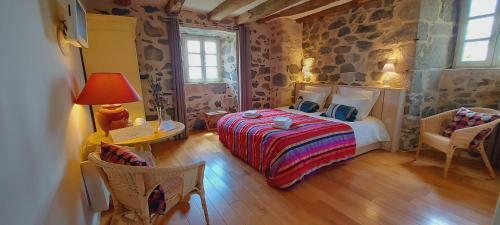 Bed & Breakfast Le Mas De Rigoulac Chambre Bulle