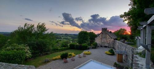 Bed & Breakfast Le Mas De Rigoulac Chambre Bulle