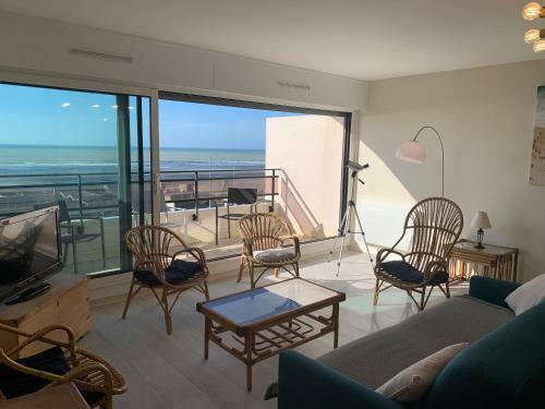 Apartamento Appt Traversant Vu Mer Et Dunes Avec Garage