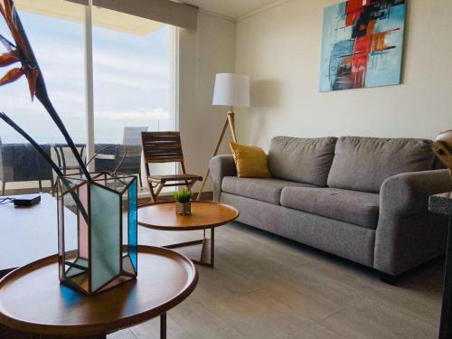 Apartamento Departamento En Costas De Montemar Con Con