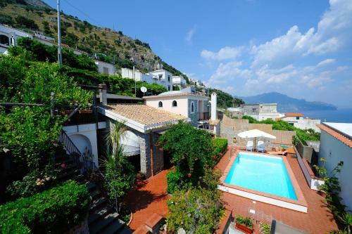 Villa Miramare, Piscina E Parcheggio A Conca Dei Marini