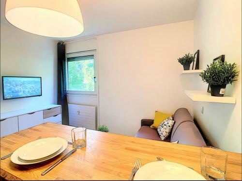 Apartamento Centre Saint-gervais Studio Vert Moderne 2 Pers Proche T�l�cabine