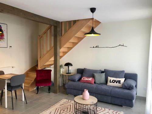 Apartamento T2 En Duplex & Terrasse