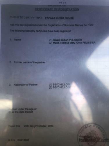 Papayas Self Catering Room
