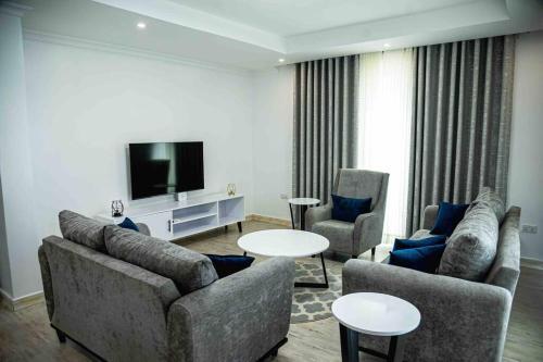 Luxury Two Bedroom Apartment With Pool In Kigali.