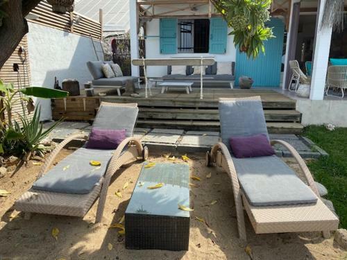 Villa 'corail Bleu' Les Pieds Dans L'eau