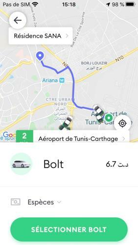Apartment Tunis 1 Near Airport